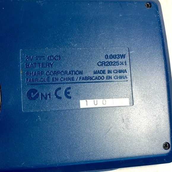 Personal Assistant/Vintage Electronic Organizer from Sharp Model EL-6800 34KB - Picture 7 of 8